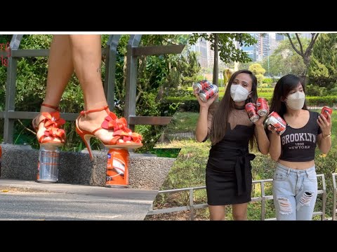 Soda Cans Balance Challenge