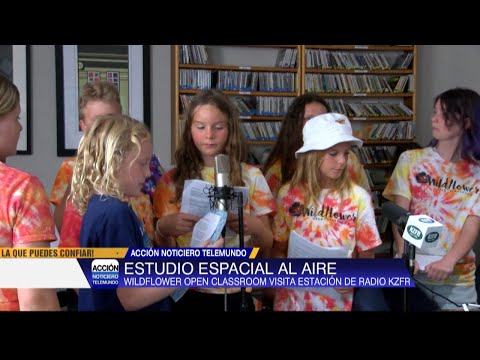 'Wildflower Open Classroom' comparten su estudio de espacio en la radio de Chico