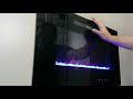 How to install an in-wall LED fireplace