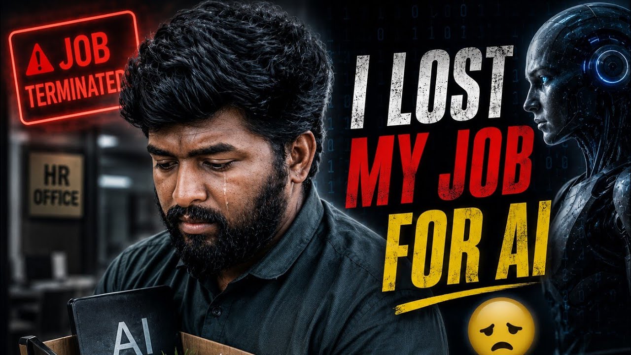 I LOST MY JOB FOR AI 😢 - YouTube