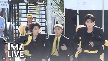 BTS Puts On Traffic-Stopping 