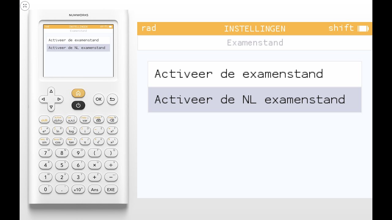 Hoe je de Nederlandse examenstand kan activeren? - YouTube