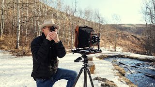 Landscape photography with the 8x10 Canham Wood Field Camera, and overview.