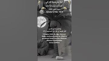 سورة النور 10/8 turk/arab #quran #المصحف