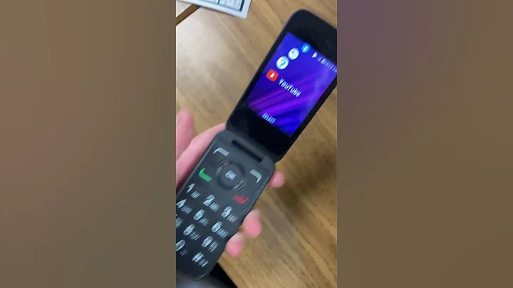 Bro got a flip phone at school