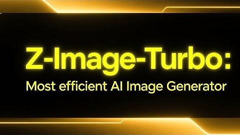 Z-Image-Turbo: kleinste AI-beeldgenerator