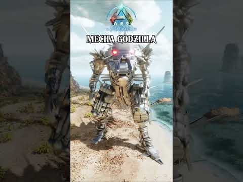 ARK ASCENDED VS ARK SURVIVAL EVOLVED MODDED DINOS PART 6 #shorts #ark #sigma