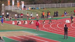 201610301【陸上】坂井市ドリームフェスティバル一般高校男子100m予選4組