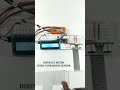 Arduino Distance Meter | Ultrasonic sensor | #shorts #arduino #arduino project