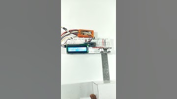 Arduino Distance Meter | Ultrasonic sensor | #shorts #arduino #arduino project