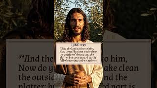 Clean Heart Inside | Luke 11:39 #Jesus #Bible #Faith