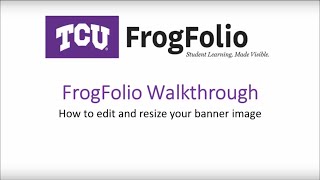 How to Edit and Resize Your Banner Image
