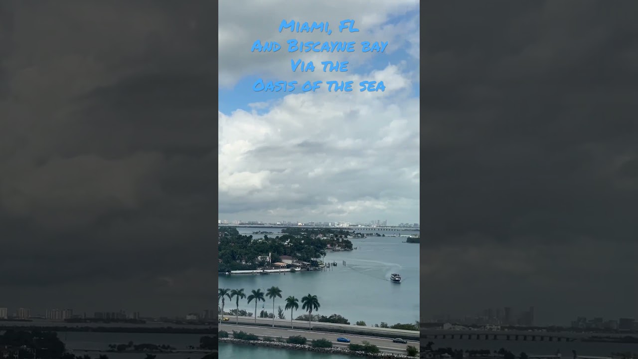 Biscayne bay, Miami FL 