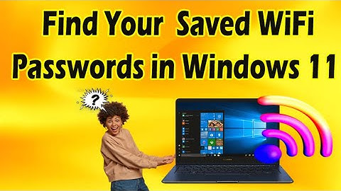Easiest way to access saved WiFi passwords on Windows 11 #Windows11#WiFiPasswords #NetworkSecurity