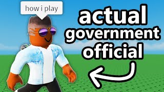 The US Government Plays Roblox Now