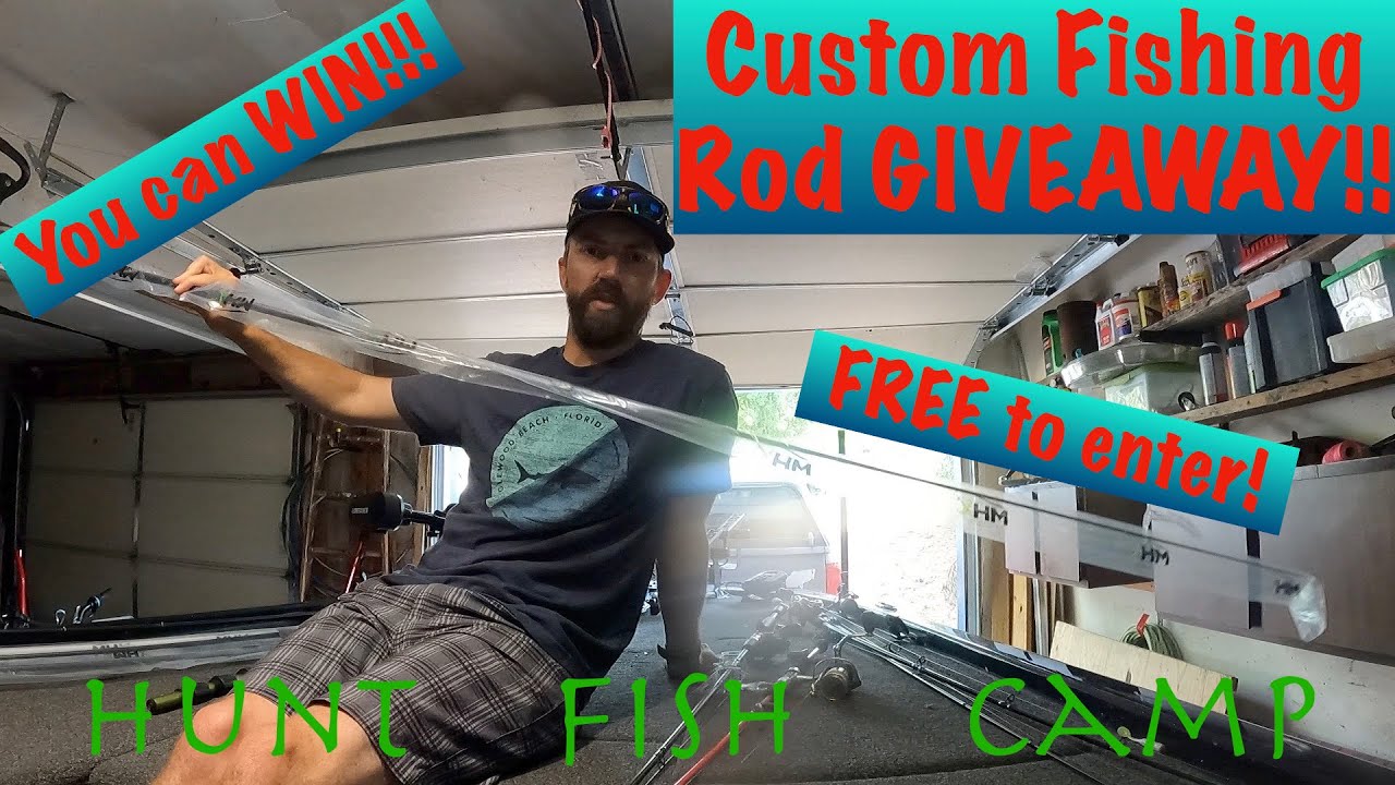 FISHING ROD GIVEAWAY!! 