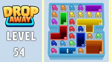 Drop Away level 54 walkthrough solution