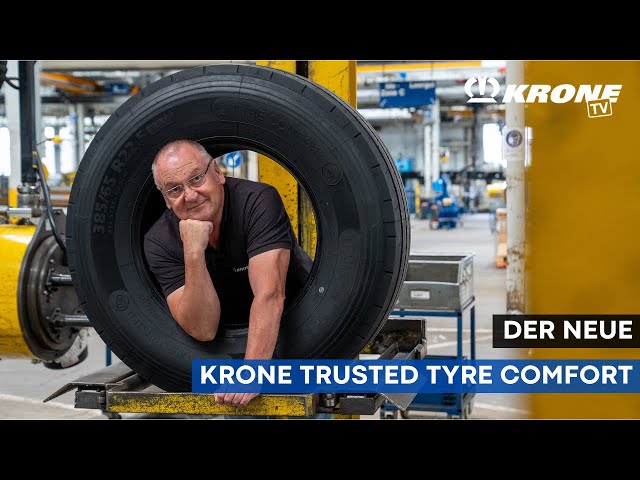 The new KRONE TRUSTED Tyre Comfort. | KRONE TV