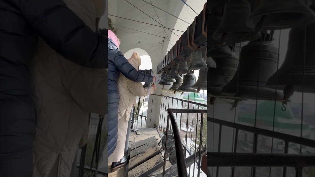 msdm 24.03.17. Колокольный звон с дирижером ) Данилов монастырь.