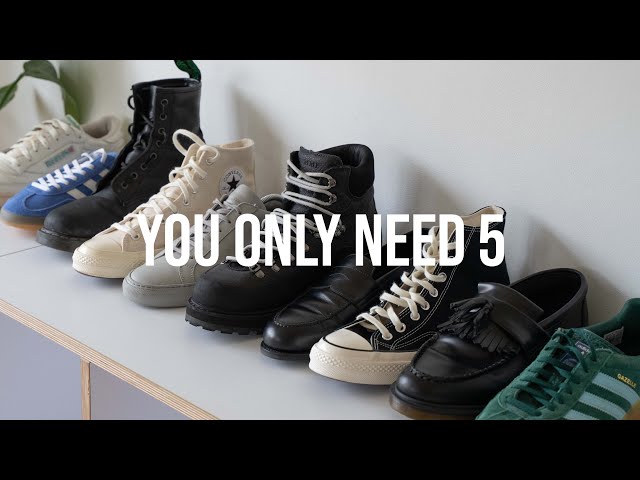 The Only 5 Shoes You Actually Need - YouTube display picture 2
