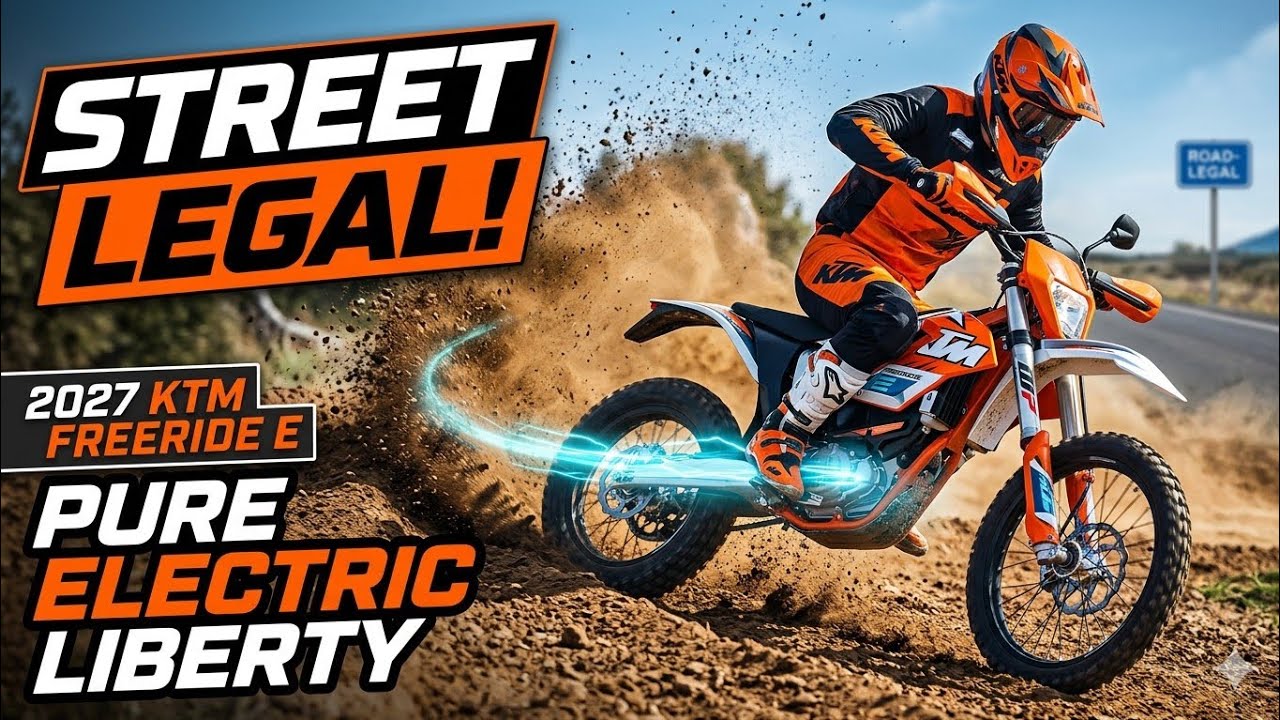 Ktm E Ride 2027 KTM FREERIDE E: The Electric Enduro Just Went Street Legal! ⚡️ ...