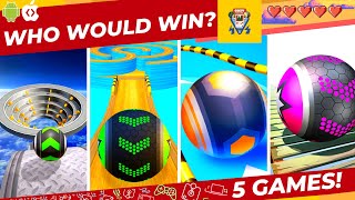 Who Would Win? Rolling Balls 3D vs Going Balls vs Action Balls vs Rollance