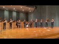 【ブラスアンサンブル輝響】ジェームズボンドのテーマ（M.ノーマン）