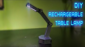 DIY rechargeable table lamp ||  VD Tech Creator