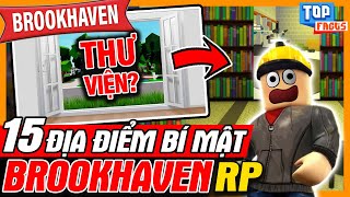 ROBLOX BROOKHAVEN: Top 15 Địa Điểm Bí Ẩn - Căn Phòng Trong Thư Viện | meGAME