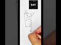 Draw Anything From Number 3. #drawing#art#creative#viralshorts# #howtodraw.