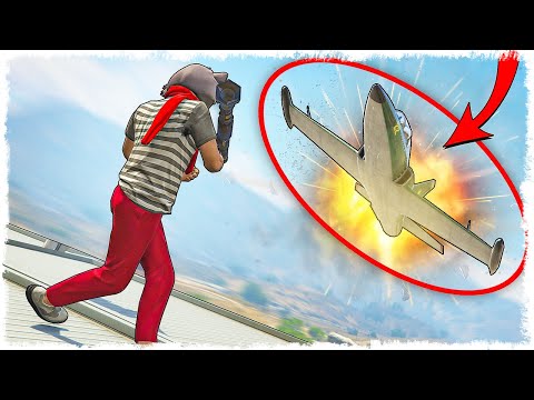 Видео: РПГ vs САМОЛЕТЫ!!! ВЫЖИВАНИЕ В GTA ONLINE!!!