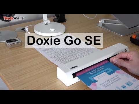 Doxie Go SE Portable Scanner - Unboxing & Sample Scans