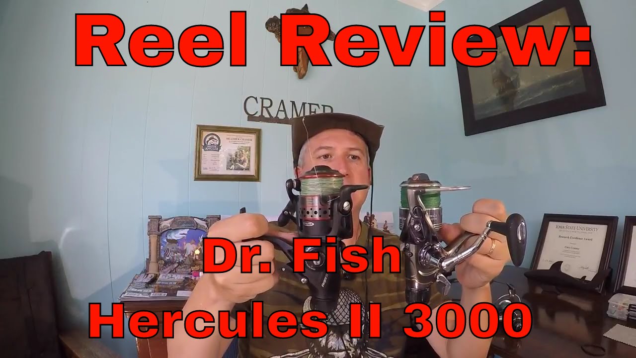 Reel Review: Dr. Fish Hercules II 3000 Baitrunner Reel 
