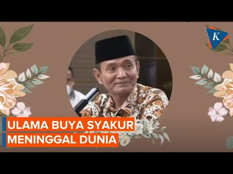 Ulama Indramayu Buya Syakur Meninggal Dunia