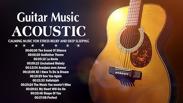 Thumbnail of Calming Music for stress relief and deep sleeping   Acoustic Guitar