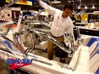 Correct Craft 210 Nautique Titan Tower Folding Demonstration