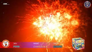 Chameleon X by Winda | P5598 | Fireworks Demo | 501 Pyro