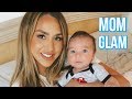 BUSY MORNING MAKEUP | MY "NEW MOM" ROUTINE