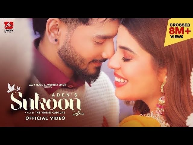 Sukoon (Official Video) Aden Ft. Geet Goraaya | Latest Punjabi Song 2023 | Jagy Music class=