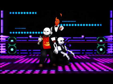 MMD Undertale urusaaa Utautale Bartenders PV
