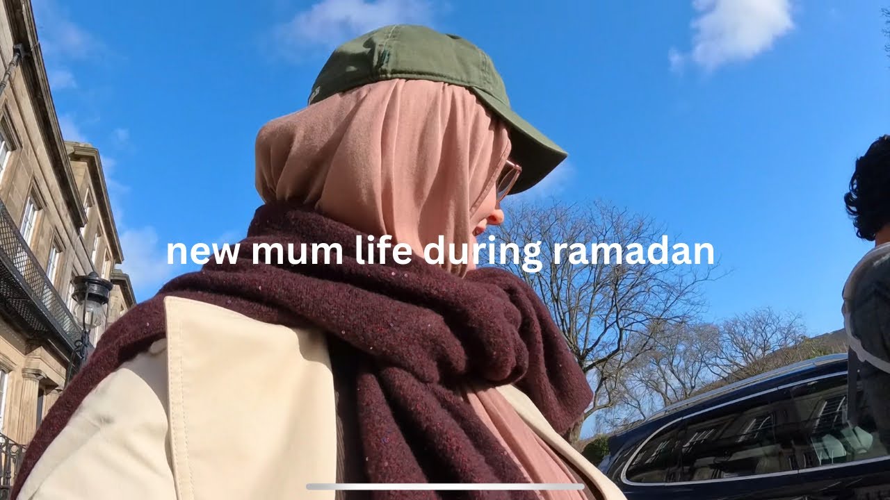 cosy vlog: taraweeh, pilates, Edinburgh life of a new mum 🫶👶🏻