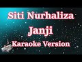 Siti Nurhaliza - Janji [Karaoke Lyric] CBerhibur