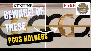 Complete guide to fake PCGS holders! #pcgs