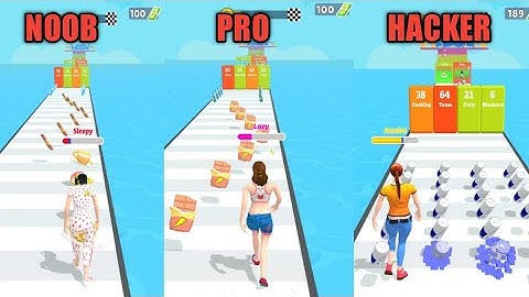 Sleepy Run Android,ios Gameplay |Walkthrough| Level 1-4