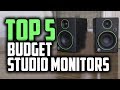 Best Budget Studio Monitors & Speakers in 2019 [Our Top 5 Picks]