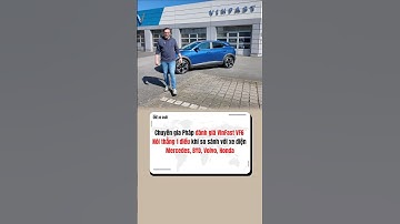 Chuyên gia đánh giá xe VinFast VF6, so sánh với cả Mercedes, BYD vẫn hơn hẳn. #vinfast #vf6