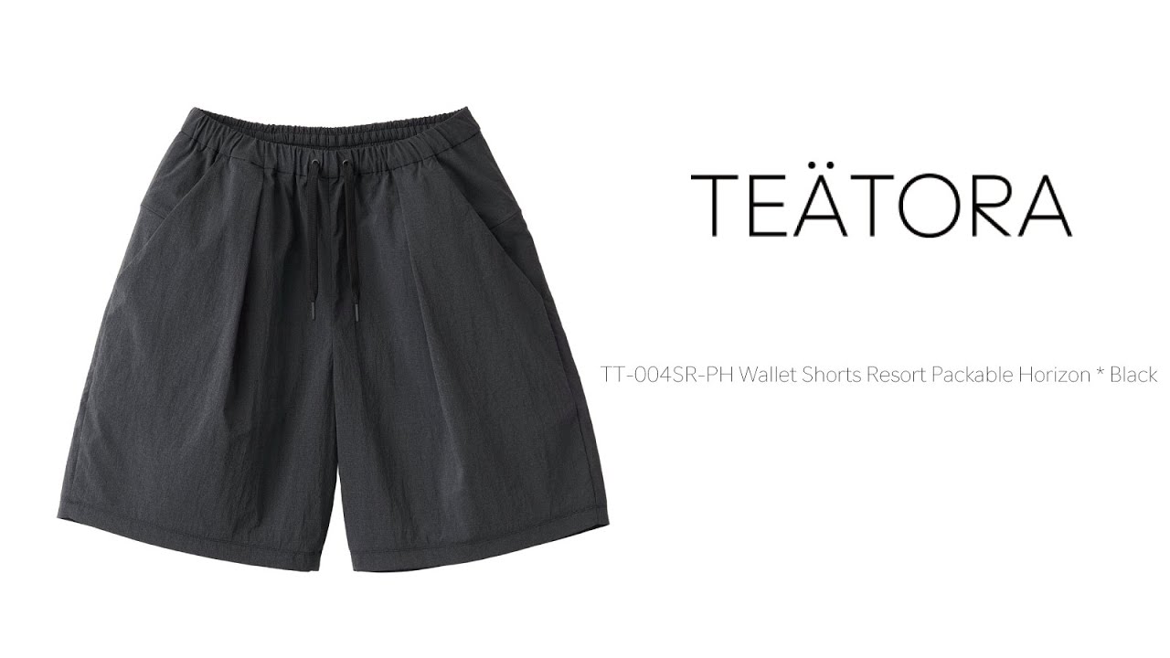 WALLET SHORTS RESORT PACKABLE HORIZON 【公式通販】