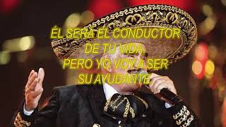 Video thumbnail of "(Letra) El ayudante - Vicente Fernández"