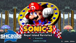 Super Mario in Sonic 3 A.I.R (SHC '22) ✪ Full Game Playthrough (1080p/60fps)
