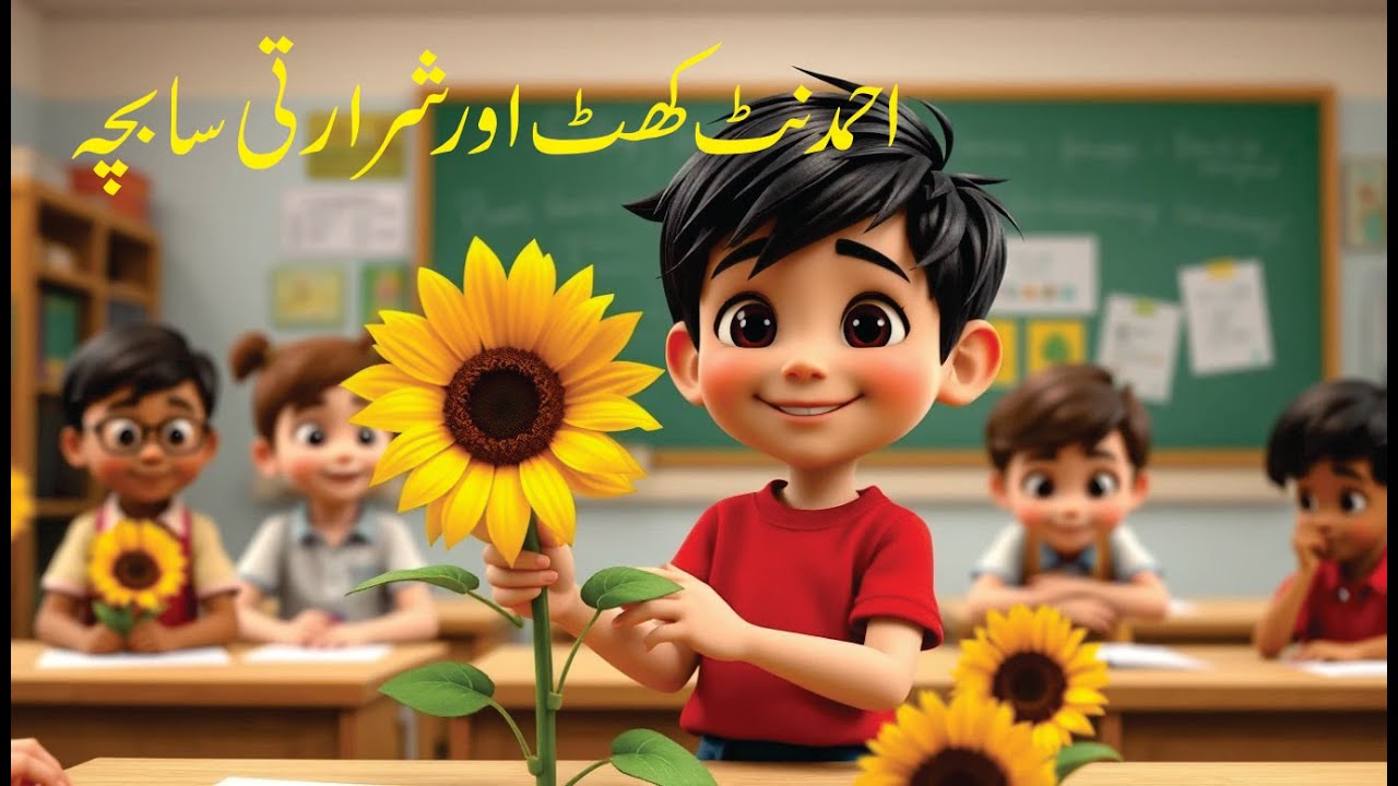 Ahmad Ke School ki kahani 3D Cartoon Story 